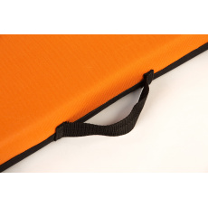Ortopedická matrace pelech se snimatelným potahem oranžová textilie Oxford 12 velikostí