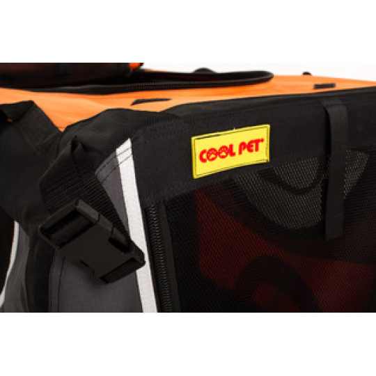 Skládací box, kenelka cestovní COOL PET oranžová 7 variant velikostí
