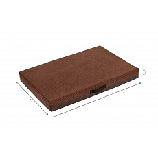 Matrace na míru – Velur, Hnědá 100×67×10 cm (CUST-M-2610-SEGX9Z) Matrace na míru – Velur, Hnědá 100×67×10 cm (CUST-M-2610-SEGX9Z)
